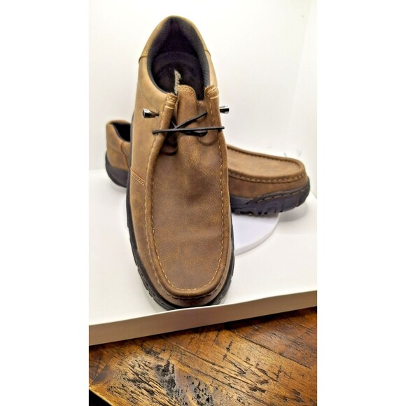 Eddie Bauer Durhambrown Mens casual shoes  Size 10 med  used‎